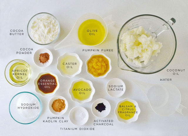 Balsam & Citrus Cold Process Soap Recipe Ingredients