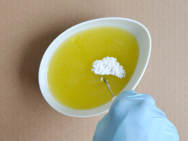Carrot & Lemongrass Cold Process Soap Recipe Step 4