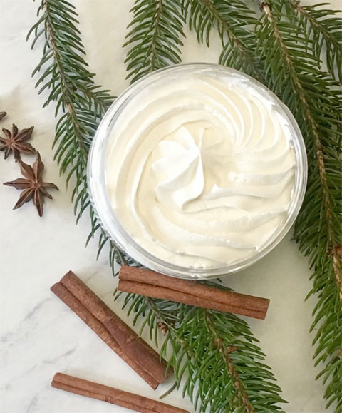 Spiced Cranberry Whipped Body Butter Recipe
