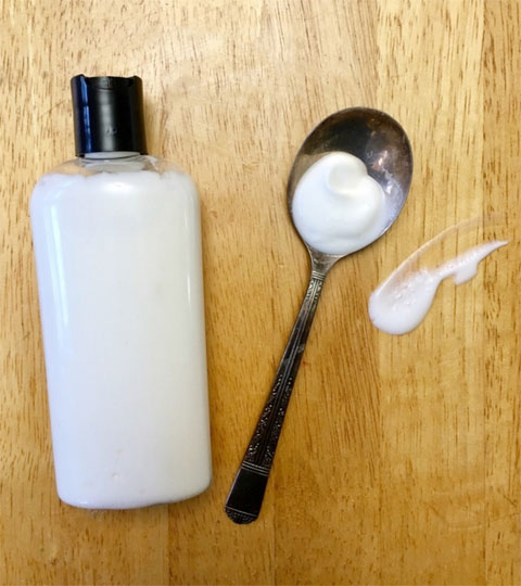 Lightwheight Face Lotion Recipe