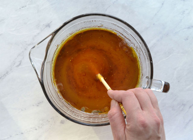 Honey and Aloe Melt & Pour Soap Recipe Step 5