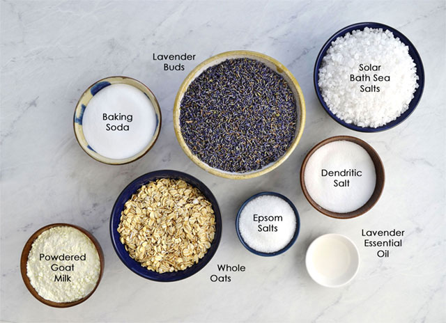 Lavender Bath Tea Recipe Ingredients
