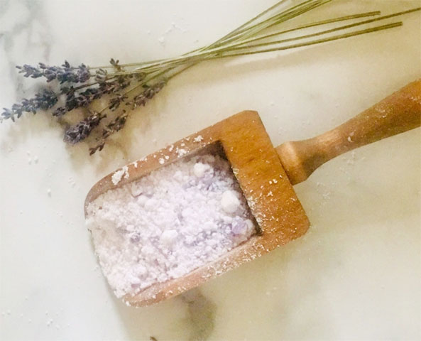 Lavender Lemon Relaxing Fizzy Bath Salts Recipe