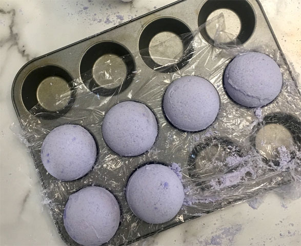 Lavender Pizazz Bath Bombs Recipe Step 2c