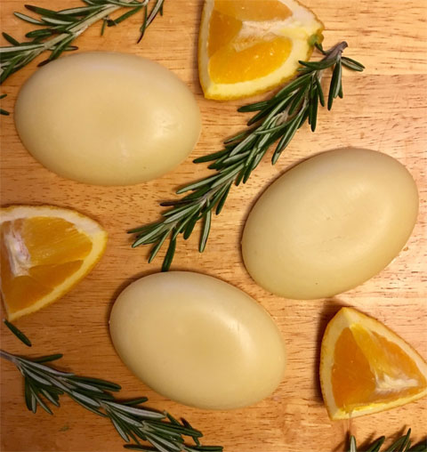 Orange and Rosemary Conditioner Bars Recipe