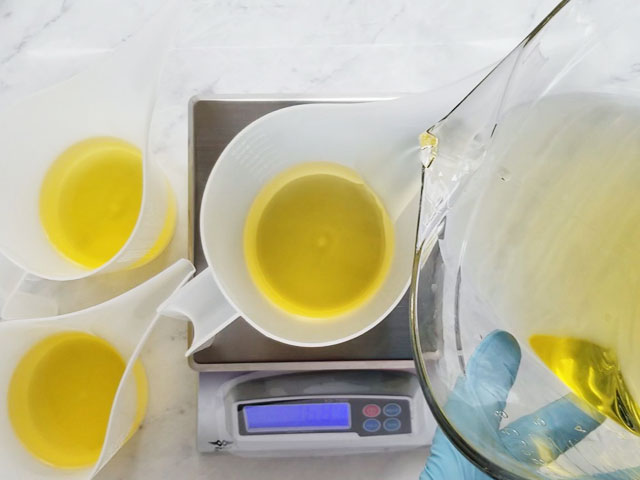 Pastel Peaks Cold Process Soap Recipe Step 6a