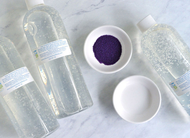 Quick and Easy Exfoliating Body Wash or Hand Wash Recipe Tutorial Ingredients