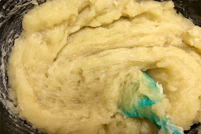 Turquoise Hot Process Soap Recipe Step 4c